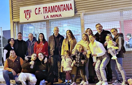 Inauguración del bar Club de Futbol La Tramontana
